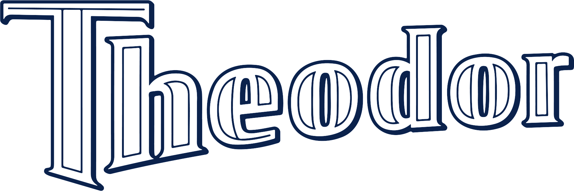 Theodor Logo blau